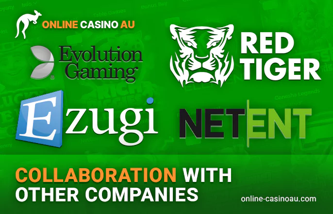 Collaborations and industry ties of Evolution Gaming