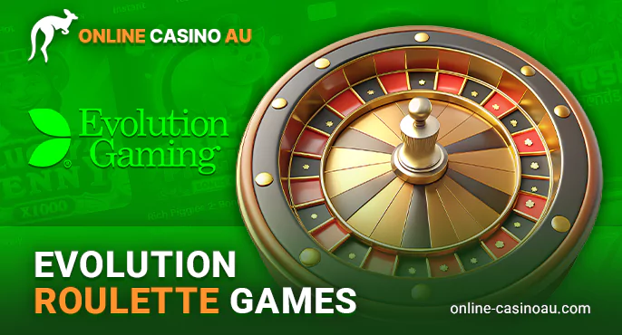 Roulette game samples from Evolution Gaming