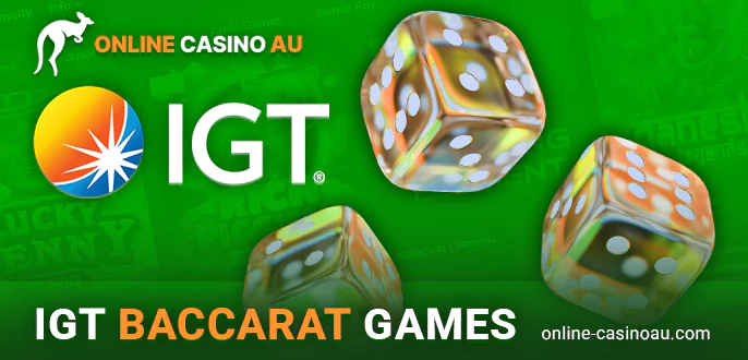 Enjoy Baccarat from IGT at Online Casinos