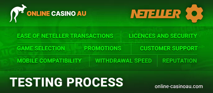 Assessment Criteria for Neteller Online Casinos