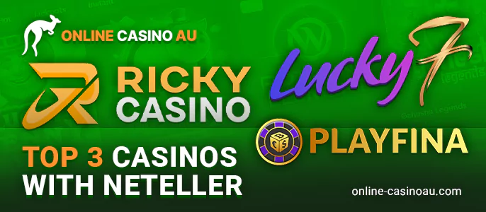 Top Three Neteller Casinos
