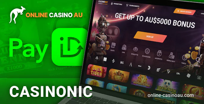 Deposit and Cash Out with Ease at Casinonic Using PayID