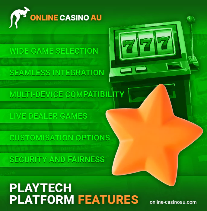 Top online pokies from PlayTech