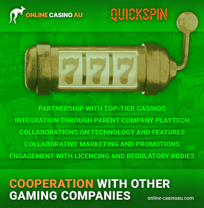 Top online slots from Quickspin featured at online casinos