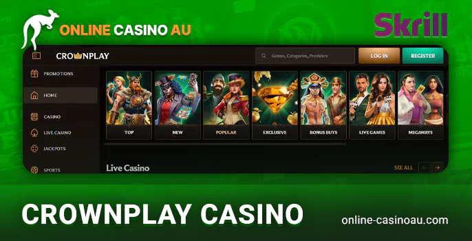 Engage with Crownplay Casino using Skrill’s deposit and withdrawal facilities