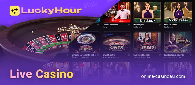 Only experienced dealers host live streams, consistently guiding users through gameplay and offering personal assistance.
