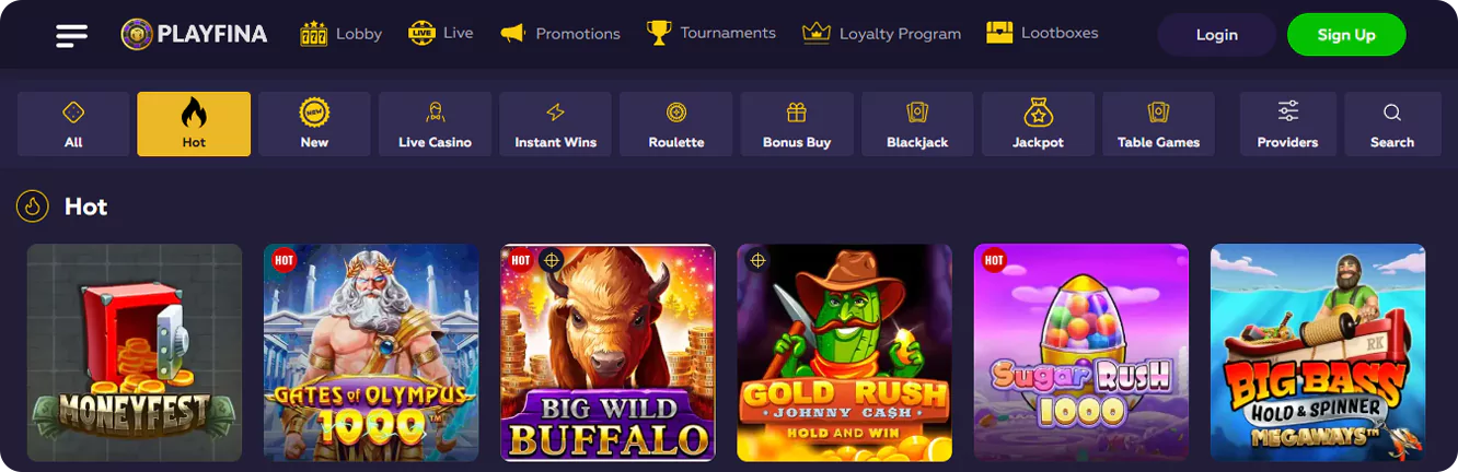 Delve into the Playfina Casino if you’re looking for Paysafecard payment options.
